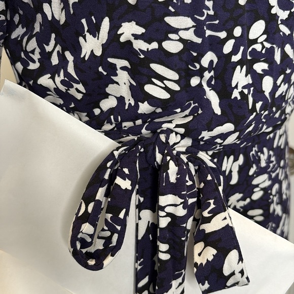 L.k.Bennett London Print Wrap Dress Size:10 - Picture 9 of 11